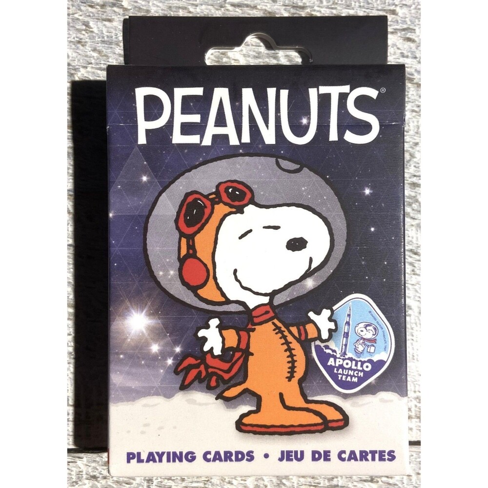 Peanuts Playing Cards Complete Deck 52 + 2 Jokers Aquarius PC002